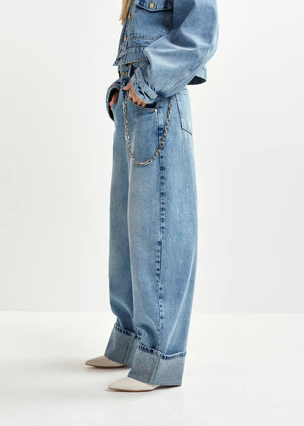 【HI FI FNK】Destoryed Balloon Denim HI FI FNK】Destoryed Balloon Denim