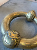 Solid brass door knocker