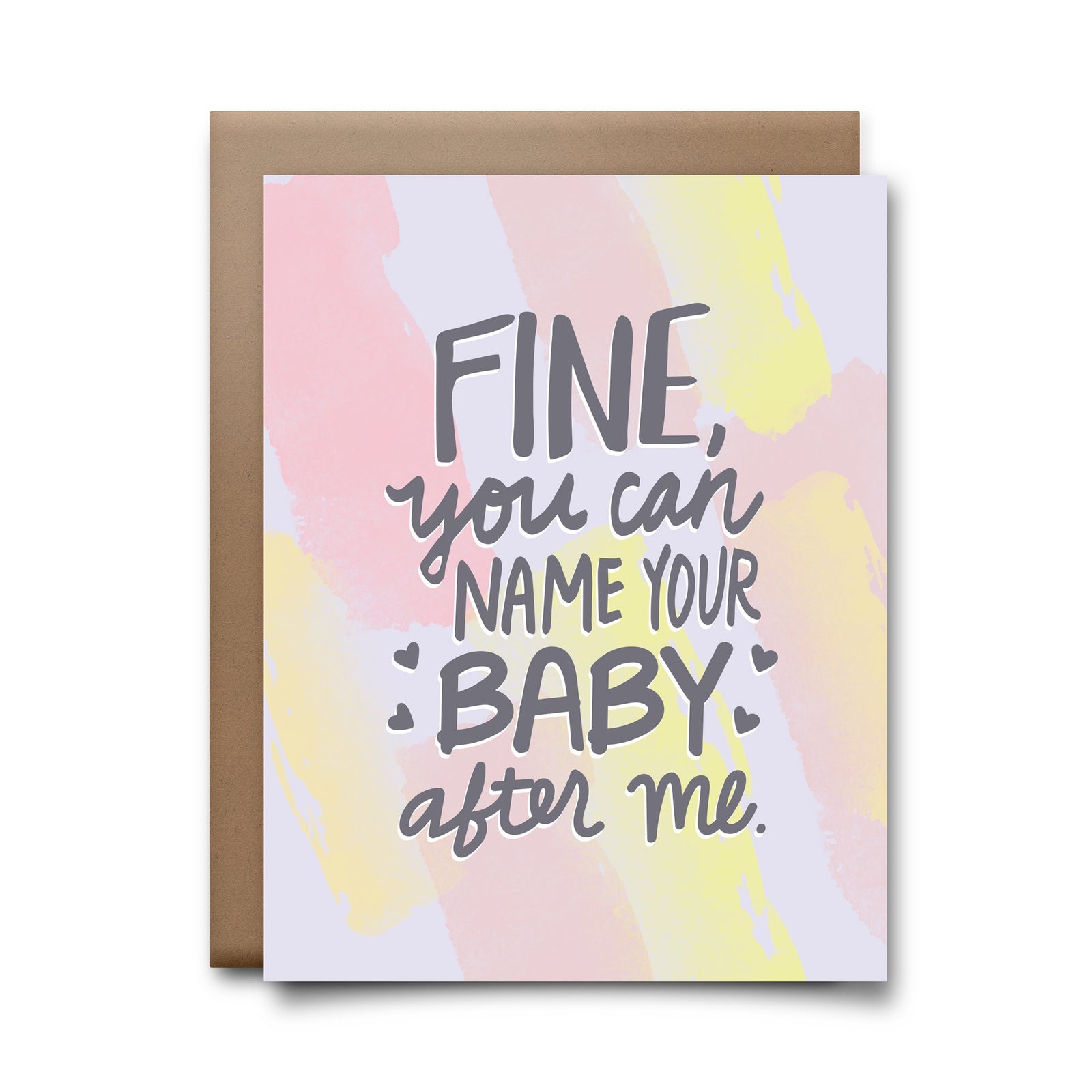 Name Your Baby Card