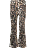 Leopard Betzy Cropped Jeans