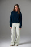 Barbara Button Back Cashmere Sweater