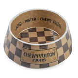 Chewy Vuitton Pet Bowl