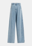 Light blue rhinestone Jean's