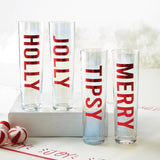 Holiday Champagne Flutes