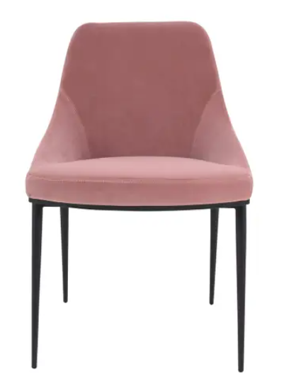 Pink dining chair