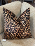 Leopard Print Throw Pillow