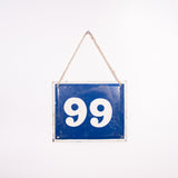 Metal House Number Sign