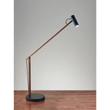 Crane Desk Lamp-Walnut