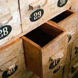 Numbered Drawer Cabinet