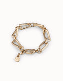 medium-sized squared links bracelet