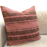 Zina Stripe Berry Pillow